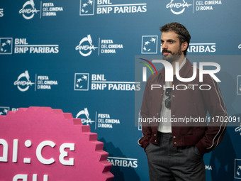 Gianmarco Saurino attends the ''La legge di Lidia Poet - Seconda Stagione'' photocall during the 22nd Alice Nella Citta at Auditorium Parco...