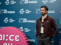 Gianmarco Saurino attends the ''La legge di Lidia Poet - Seconda Stagione'' photocall during the 22nd Alice Nella Citta at Auditorium Parco...