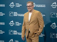 Teemu Nikki attends the ''100 Litres Of Gold'' photocall during the 19th Rome Film Festival at Auditorium Parco Della Musica in Rome, Italy,...