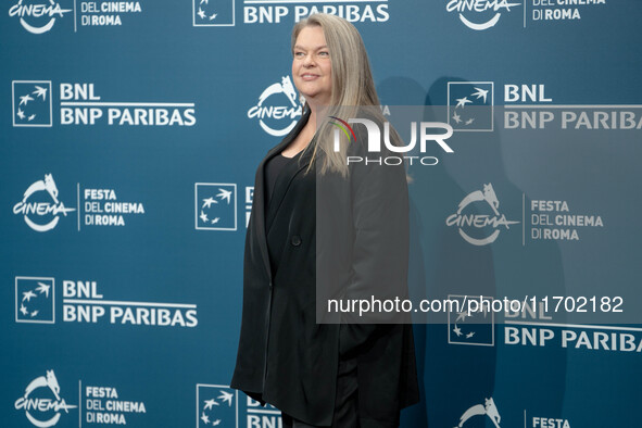 Elina Knihtila attends the ''100 Litres Of Gold'' photocall during the 19th Rome Film Festival at Auditorium Parco Della Musica in Rome, Ita...