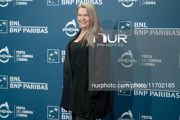 Elina Knihtila attends the ''100 Litres Of Gold'' photocall during the 19th Rome Film Festival at Auditorium Parco Della Musica in Rome, Ita...