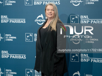 Elina Knihtila attends the ''100 Litres Of Gold'' photocall during the 19th Rome Film Festival at Auditorium Parco Della Musica in Rome, Ita...