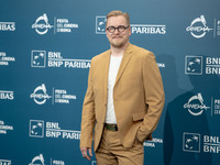 Teemu Nikki attends the ''100 Litres Of Gold'' photocall during the 19th Rome Film Festival at Auditorium Parco Della Musica in Rome, Italy,...