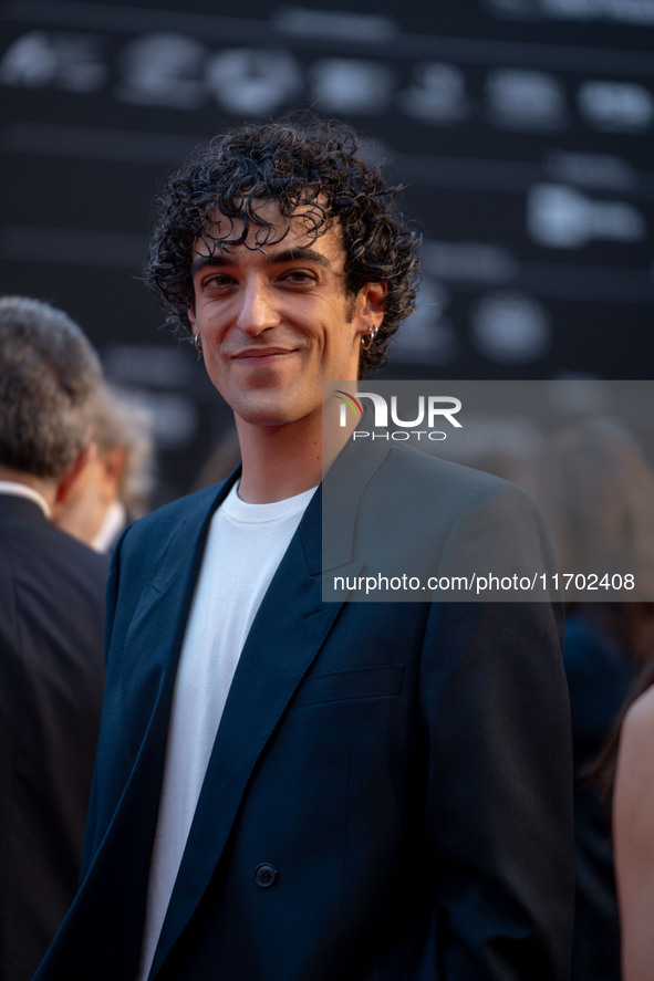 Luca Tanganelli attends the ''La Casa Degli Sguardi'' red carpet during the 19th Rome Film Festival at Auditorium Parco Della Musica in Rome...