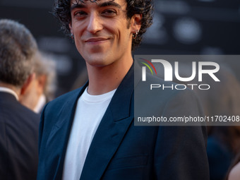 Luca Tanganelli attends the ''La Casa Degli Sguardi'' red carpet during the 19th Rome Film Festival at Auditorium Parco Della Musica in Rome...