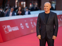 Luca Zingaretti attends the ''La Casa Degli Sguardi'' red carpet during the 19th Rome Film Festival at Auditorium Parco Della Musica in Rome...