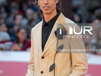 Riccardo Lai attends the ''La Casa Degli Sguardi'' red carpet during the 19th Rome Film Festival at Auditorium Parco Della Musica in Rome, I...