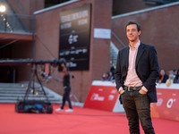 Filippo Tirabassi attends the ''La Casa Degli Sguardi'' red carpet during the 19th Rome Film Festival at Auditorium Parco Della Musica in Ro...