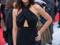 Chiara Celotto attends the ''La Casa Degli Sguardi'' red carpet during the 19th Rome Film Festival at Auditorium Parco Della Musica in Rome,...