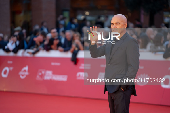 Luca Zingaretti attends the ''La Casa Degli Sguardi'' red carpet during the 19th Rome Film Festival at Auditorium Parco Della Musica in Rome...