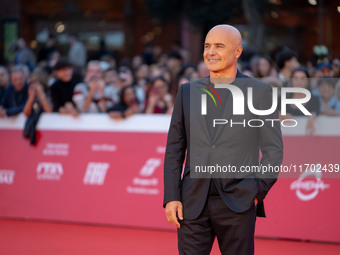 Luca Zingaretti attends the ''La Casa Degli Sguardi'' red carpet during the 19th Rome Film Festival at Auditorium Parco Della Musica in Rome...