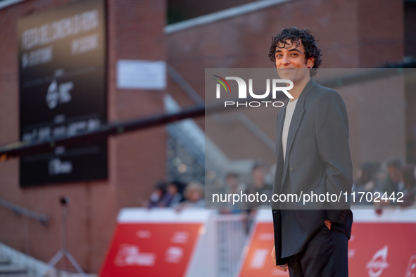 Luca Tanganelli attends the ''La Casa Degli Sguardi'' red carpet during the 19th Rome Film Festival at Auditorium Parco Della Musica in Rome...