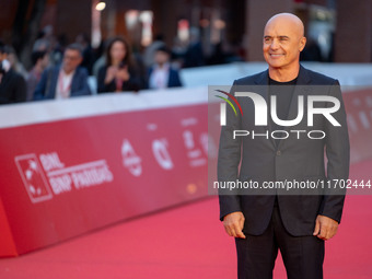 Luca Zingaretti attends the ''La Casa Degli Sguardi'' red carpet during the 19th Rome Film Festival at Auditorium Parco Della Musica in Rome...