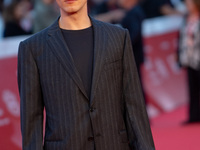 Gianmarco Franchini attends the ''La Casa Degli Sguardi'' red carpet during the 19th Rome Film Festival at Auditorium Parco Della Musica in...