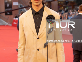 Riccardo Lai attends the ''La Casa Degli Sguardi'' red carpet during the 19th Rome Film Festival at Auditorium Parco Della Musica in Rome, I...