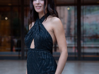 Chiara Celotto attends the ''La Casa Degli Sguardi'' red carpet during the 19th Rome Film Festival at Auditorium Parco Della Musica in Rome,...