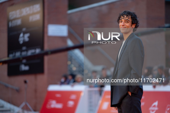 Luca Tanganelli attends the ''La Casa Degli Sguardi'' red carpet during the 19th Rome Film Festival at Auditorium Parco Della Musica in Rome...