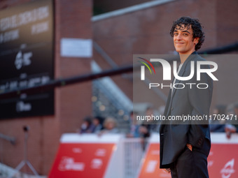 Luca Tanganelli attends the ''La Casa Degli Sguardi'' red carpet during the 19th Rome Film Festival at Auditorium Parco Della Musica in Rome...