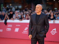 Luca Zingaretti attends the ''La Casa Degli Sguardi'' red carpet during the 19th Rome Film Festival at Auditorium Parco Della Musica in Rome...