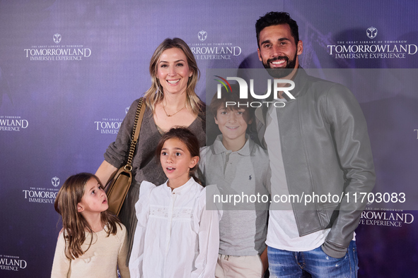 Tomorrowland The Immersive Experience takes place in Madrid, Spain, on October 24, 2024, featuring Alvaro and family. 