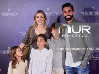 Tomorrowland The Immersive Experience takes place in Madrid, Spain, on October 24, 2024, featuring Alvaro and family. (