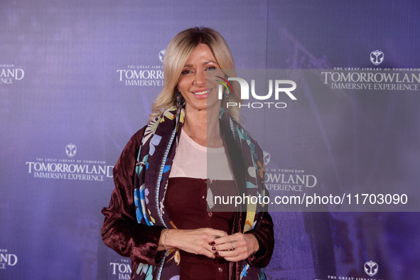 Susanna Griso participates in Tomorrowland: The Immersive Experience in Madrid, Spain, on October 24, 2024. 