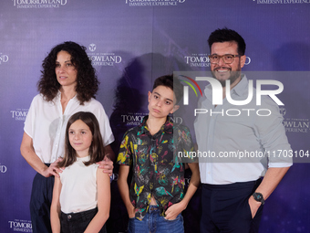 Martin and Ana Marillo participate in TomorrowlanD The Immersive Experience in Madrid, Spain, on October 24, 2024. (