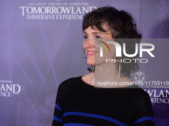 Laura Pamplona participates in TomorrowlanD The Immersive Experience in Madrid, Spain, on October 24, 2024. (