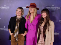 Raquel Merono, Martina, and Daniela participate in TomorrowlanD The Immersive Experience in Madrid, Spain, on October 24, 2024. (