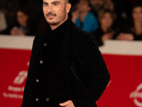 Francesco Di Leva attends the ''Nottefonda'' red carpet during the 19th Rome Film Festival at Auditorium Parco Della Musica in Rome, Italy,...