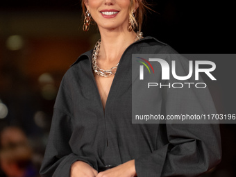 Chiara Vinci attends the ''Nottefonda'' red carpet during the 19th Rome Film Festival at Auditorium Parco Della Musica in Rome, Italy, on Oc...