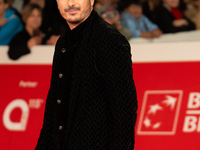 Francesco Di Leva attends the ''Nottefonda'' red carpet during the 19th Rome Film Festival at Auditorium Parco Della Musica in Rome, Italy,...