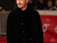 Francesco Di Leva attends the ''Nottefonda'' red carpet during the 19th Rome Film Festival at Auditorium Parco Della Musica in Rome, Italy,...