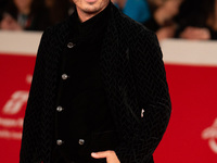 Francesco Di Leva attends the ''Nottefonda'' red carpet during the 19th Rome Film Festival at Auditorium Parco Della Musica in Rome, Italy,...