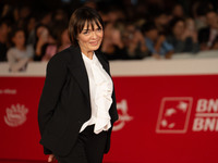 Teresa Manes attends the ''Il Ragazzo Dai Pantaloni Rosa'' red carpet during the 19th Rome Film Festival at Auditorium Parco Della Musica in...