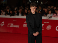 Margherita Ferri attends the ''Il Ragazzo Dai Pantaloni Rosa'' red carpet during the 19th Rome Film Festival at Auditorium Parco Della Music...