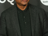 Raoul Peck, a Haitian filmmaker, poses on the red carpet before the closing award ceremony of the Cologne Film Festival 2024 at E-Werk in Co...