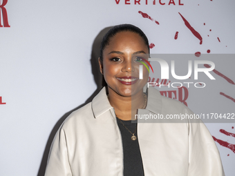 Daysha Broadway attends the ''Your Monster'' New York premiere at Metrograph in New York City, USA, on October 24, 2024. (