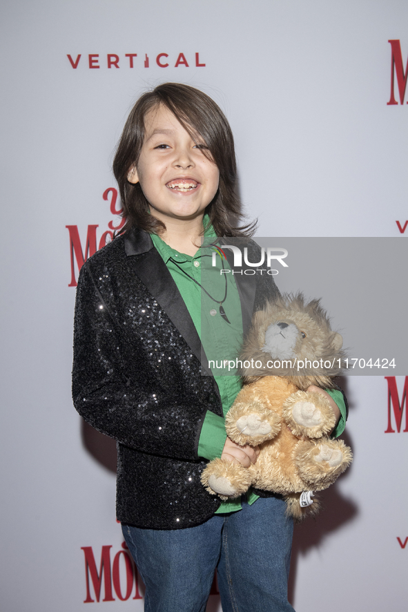 Alonzo Lozano attends the ''Your Monster'' New York premiere at Metrograph in New York City, USA, on October 24, 2024. 