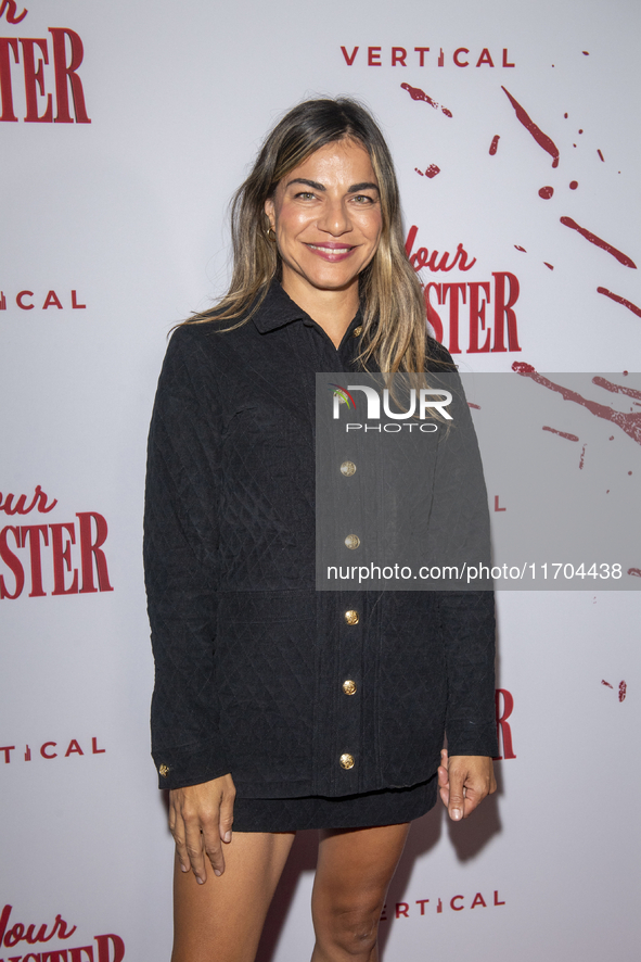 Melanie Donkers attends the ''Your Monster'' New York premiere at Metrograph in New York City, USA, on October 24, 2024. 