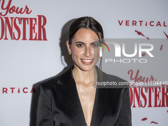 Caroline Lindy attends the ''Your Monster'' New York premiere at Metrograph in New York City, USA, on October 24, 2024. (