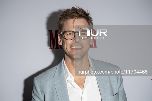 Tommy Dewey attends the ''Your Monster'' New York premiere at Metrograph in New York City, USA, on October 24, 2024. 