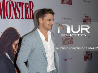 Tommy Dewey attends the ''Your Monster'' New York premiere at Metrograph in New York City, USA, on October 24, 2024. (