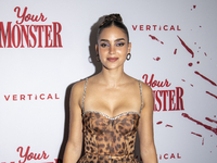 Melissa Barrera attends the ''Your Monster'' New York premiere at Metrograph in New York City, USA, on October 24, 2024. (