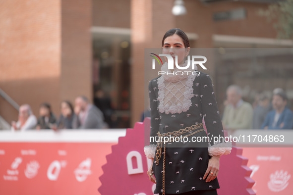 Selene Caramazza attends the ''The Bad Guy - Seconda Stagione'' photocall during the 22nd Alice Nella Citta at Auditorium Parco Della Musica...