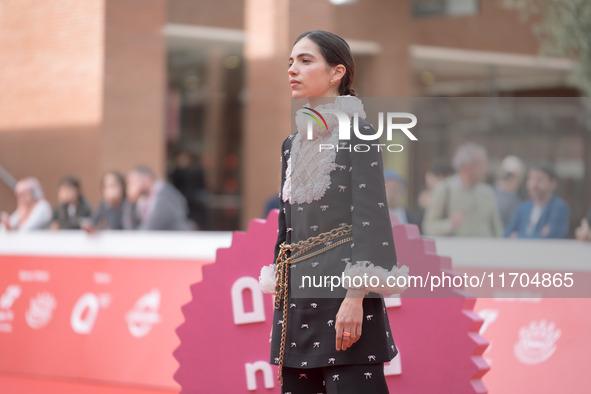 Selene Caramazza attends the ''The Bad Guy - Seconda Stagione'' photocall during the 22nd Alice Nella Citta at Auditorium Parco Della Musica...