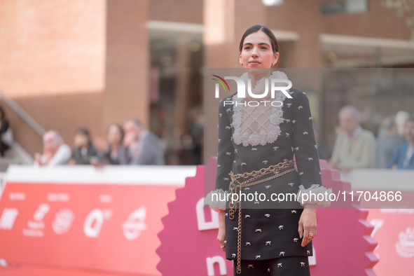 Selene Caramazza attends the ''The Bad Guy - Seconda Stagione'' photocall during the 22nd Alice Nella Citta at Auditorium Parco Della Musica...