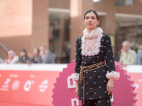 Selene Caramazza attends the ''The Bad Guy - Seconda Stagione'' photocall during the 22nd Alice Nella Citta at Auditorium Parco Della Musica...