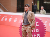 Luigi Lo Cascio attends the ''The Bad Guy - Seconda Stagione'' photocall during the 22nd Alice Nella Citta at Auditorium Parco Della Musica...