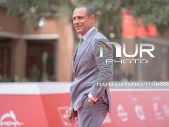 Stefano Accorsi attends the ''The Bad Guy - Seconda Stagione'' photocall during the 22nd Alice Nella Citta at Auditorium Parco Della Musica...